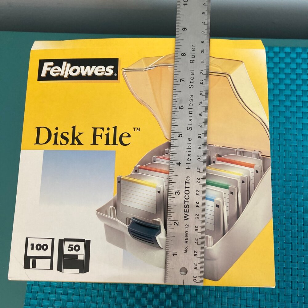 Disk File Box NIB - Picture 6 of 9
